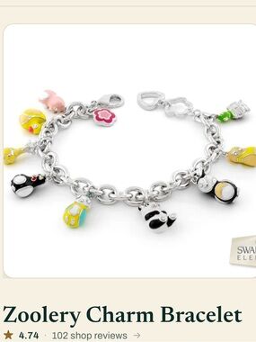 Zoolery Charm Bracelet